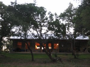 Cabin Back At Dusk 300x225